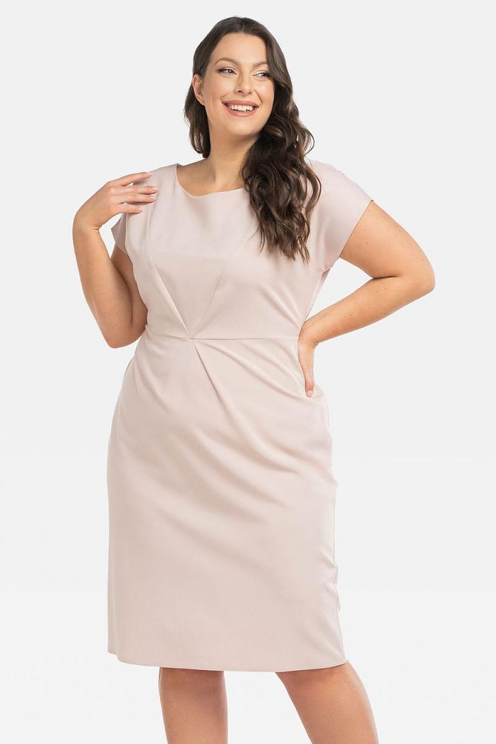 Plus size dress model 196876